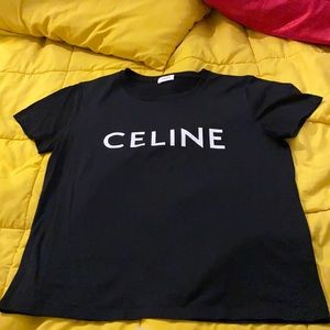 Authentic Celine T-Shirt-worn once no marks-No wear Excellent Condition